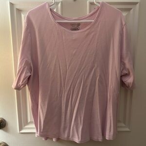 Time and Tru Pink Shirt